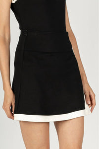 P.Cill - Butter Modal Contrast Mini Skirt