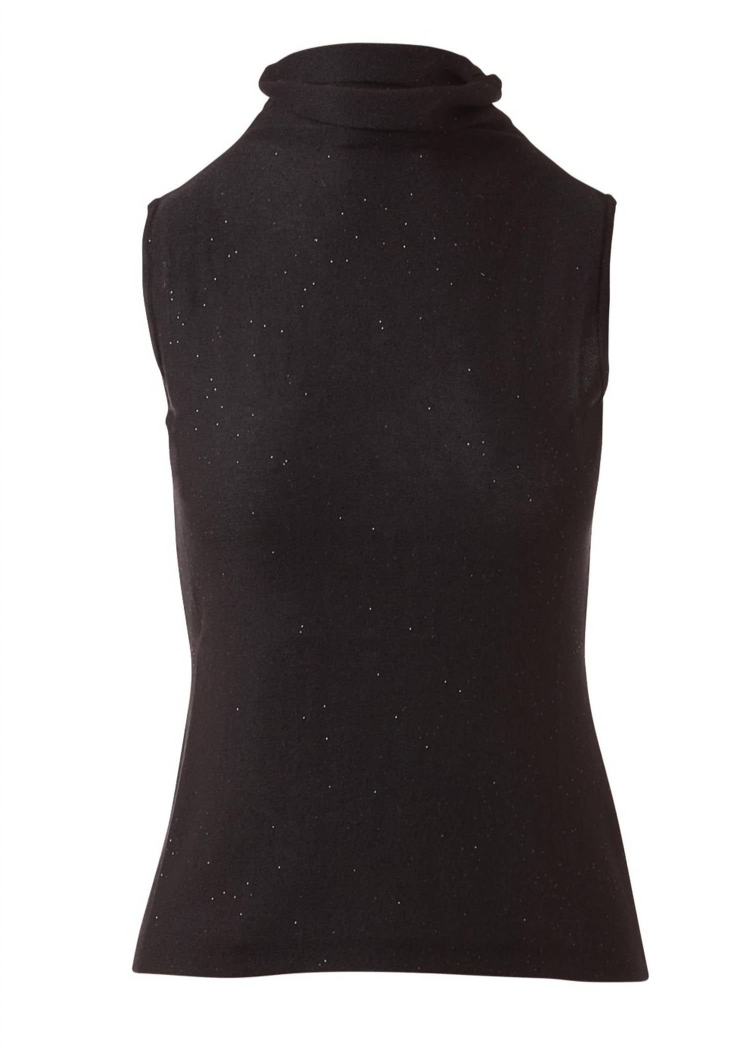 Kinross - Sequin Sleeveless Funnel Tank