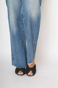 Intentionally Blank - Women's Curfew Leather Kitten Heel