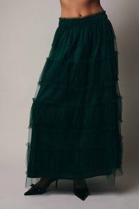 Sunday Edition - Holly Tiered Midi Skirt