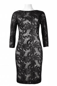 Sue Wong - Sequined Mesh Short Dress
