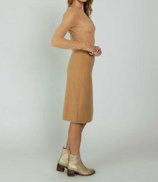 Brazeau Tricot - Royal John Midi Skirt