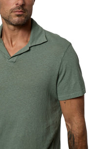 Velvet By Graham & Spencer - Short Sleeved Beck Terry Polo