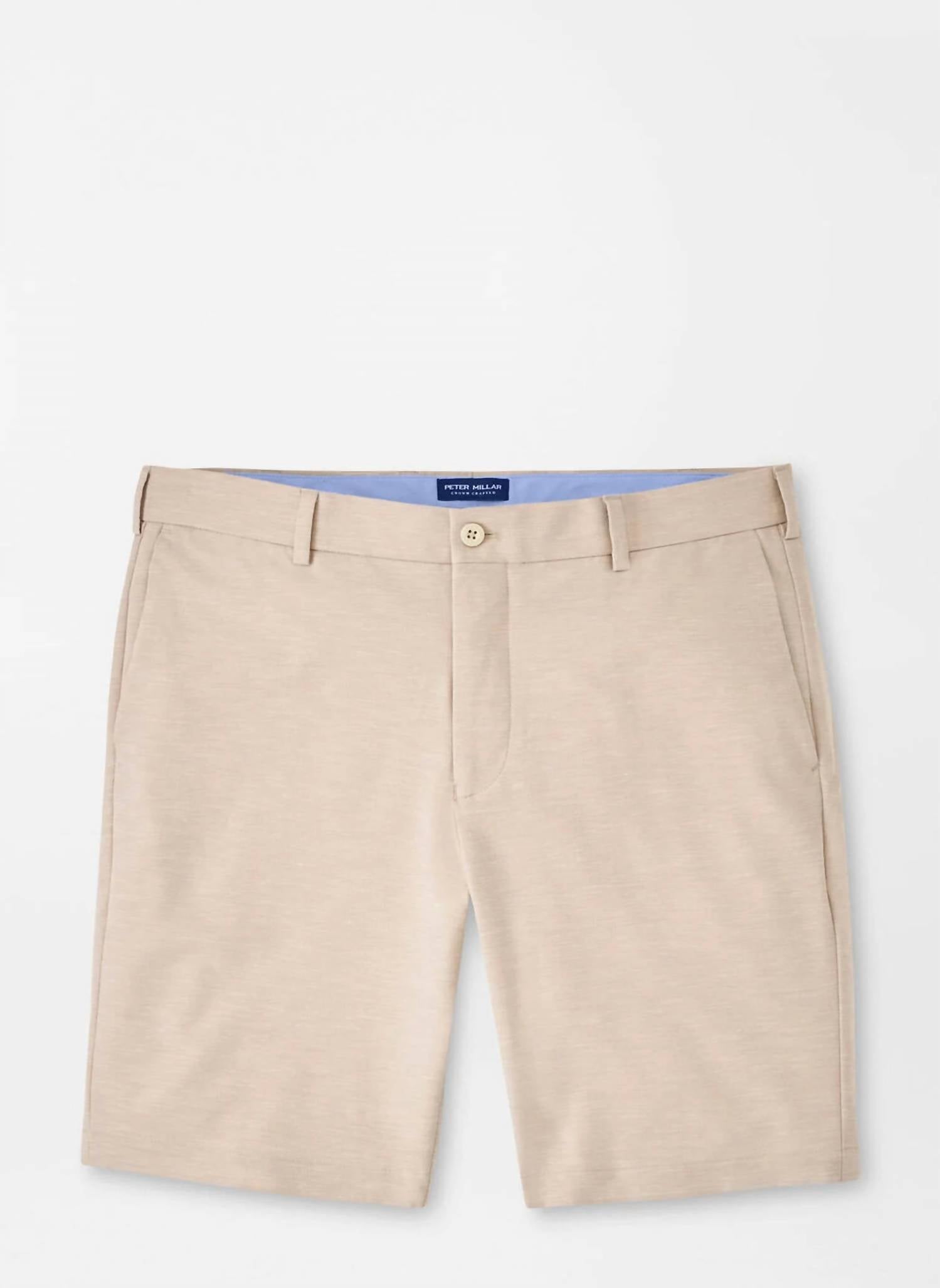 PETER MILLAR Surge Performance Short in khaki - men's shorts - alternate view