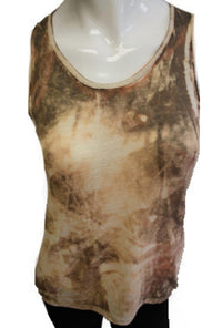 BLEACH LINEN BRA-FRIENDLY TANK TOP