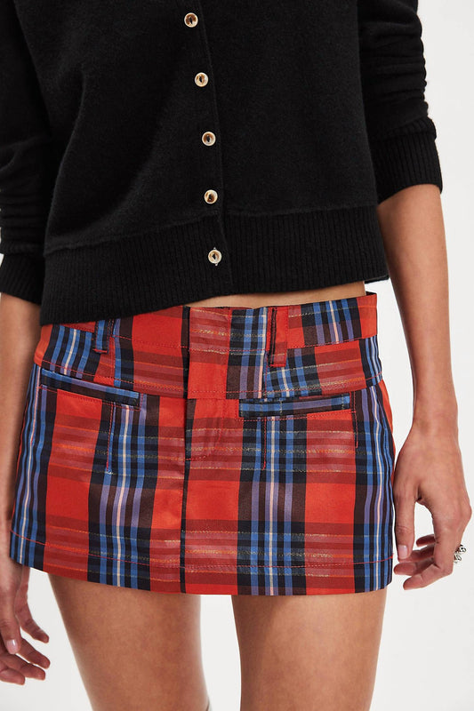 Free People - Mille Fleurs Micro Skirt