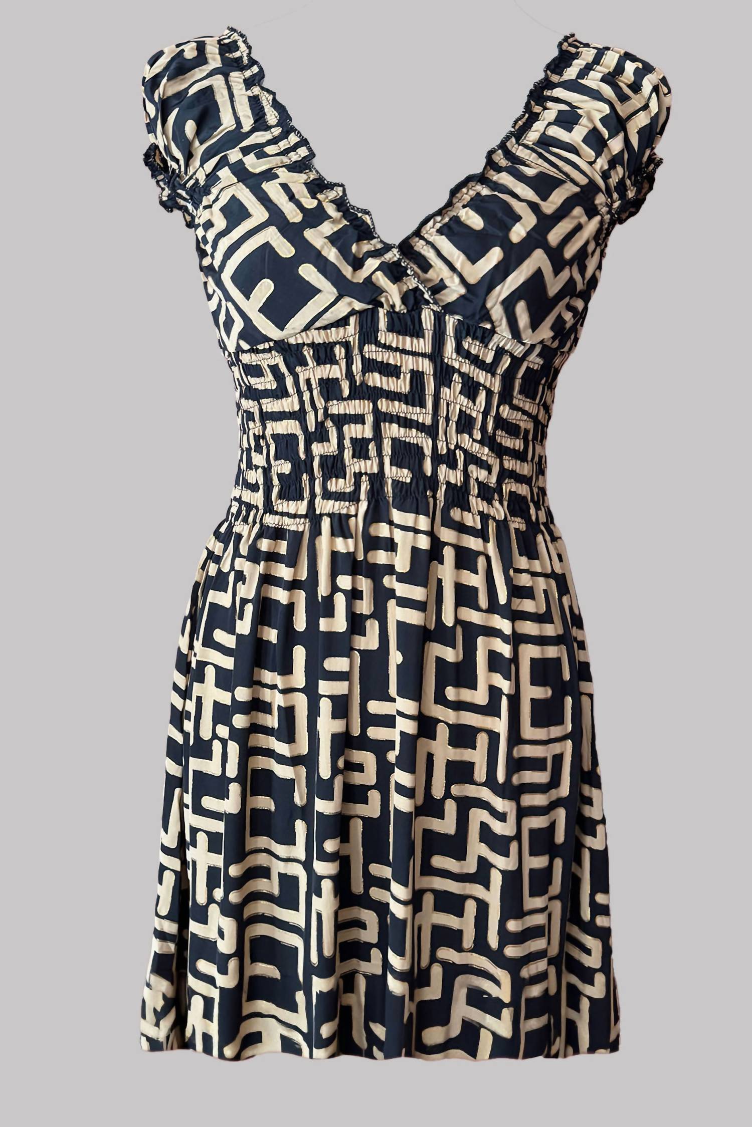 Cienna - Rosa Geo Maxi Dress