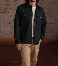 Iron & Resin Men's Reef Shirt in anthracite - men's shirt