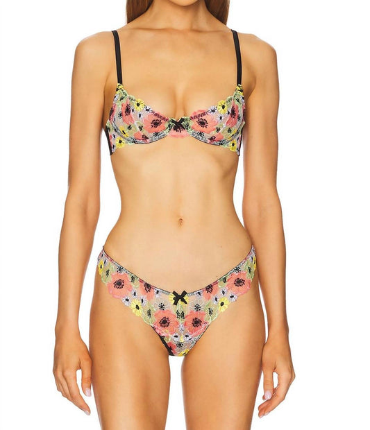 Fleur Du Mal - Azalea Embroidery Bra