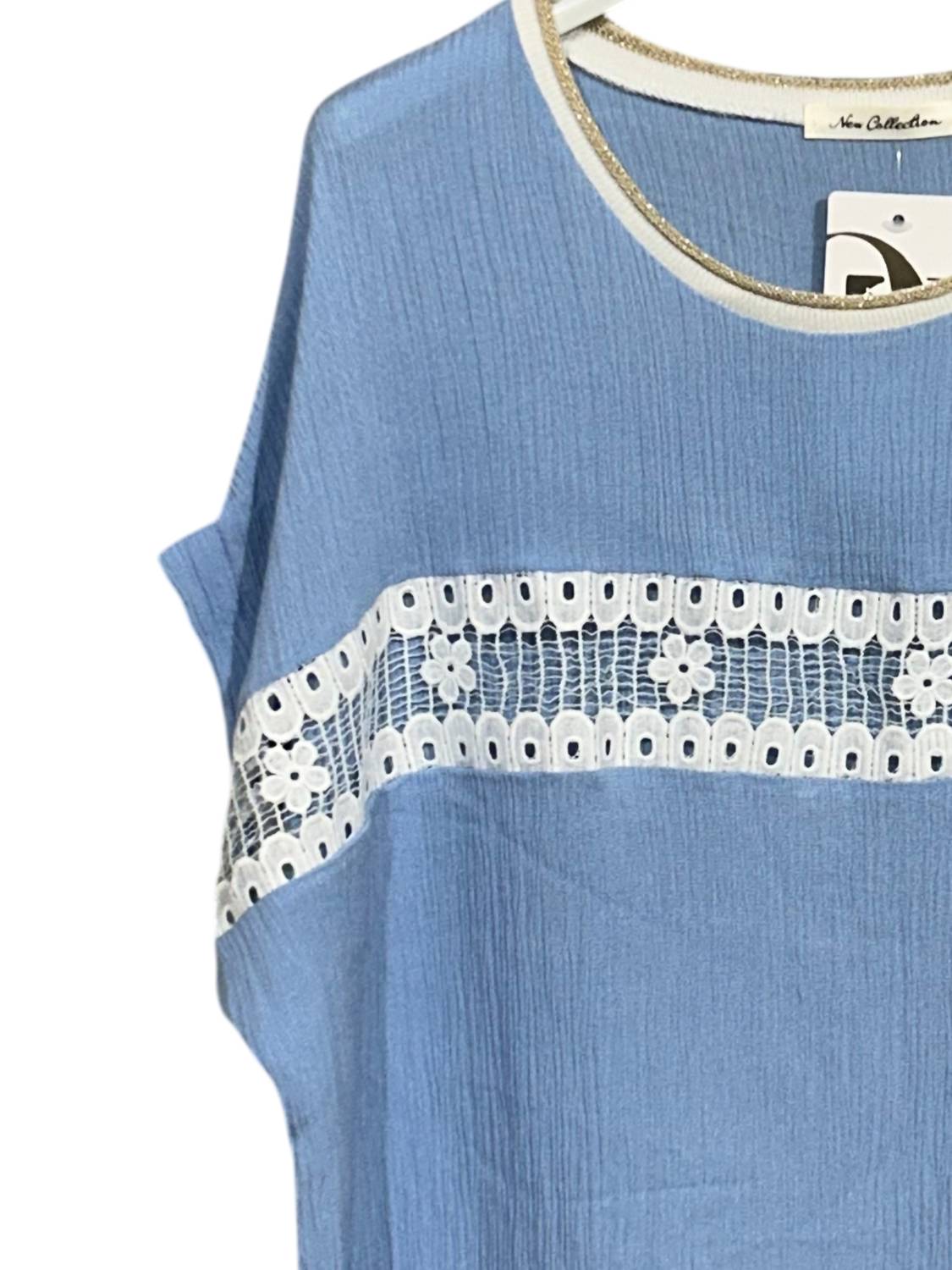 Oz - Women's Embelished Short Sleeve Tee