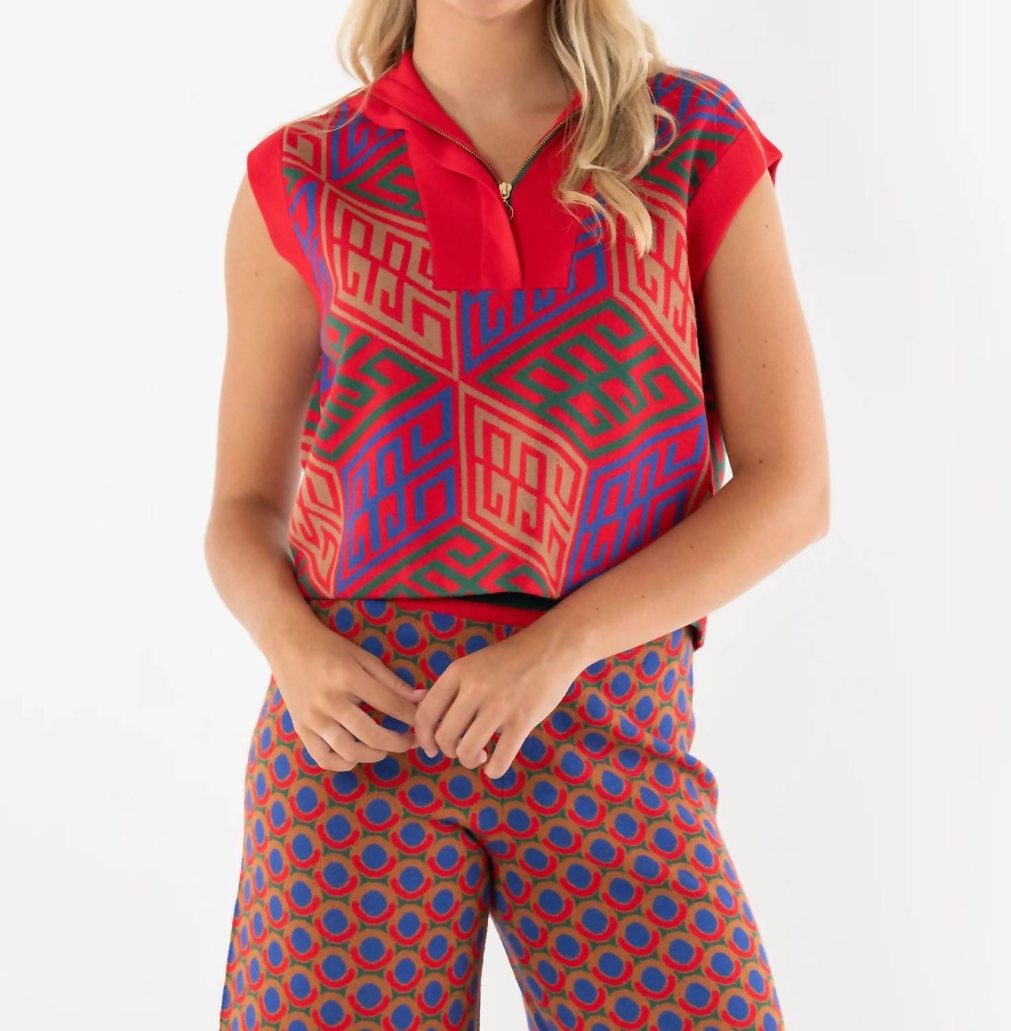Emily Mccarthy - Poppy Pullover Sweater Vest
