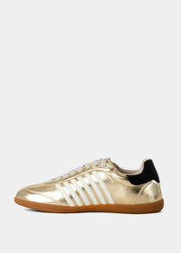 SHU SHOP Women's Stevie Sneaker in gold - women's sneaker - detail view