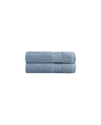 Under the Canopy Classic Organic 2-piece Hand Towel Set in chambray - item