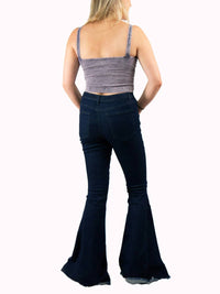 Saints & Hearts - Distressed Hem Denim Jeans