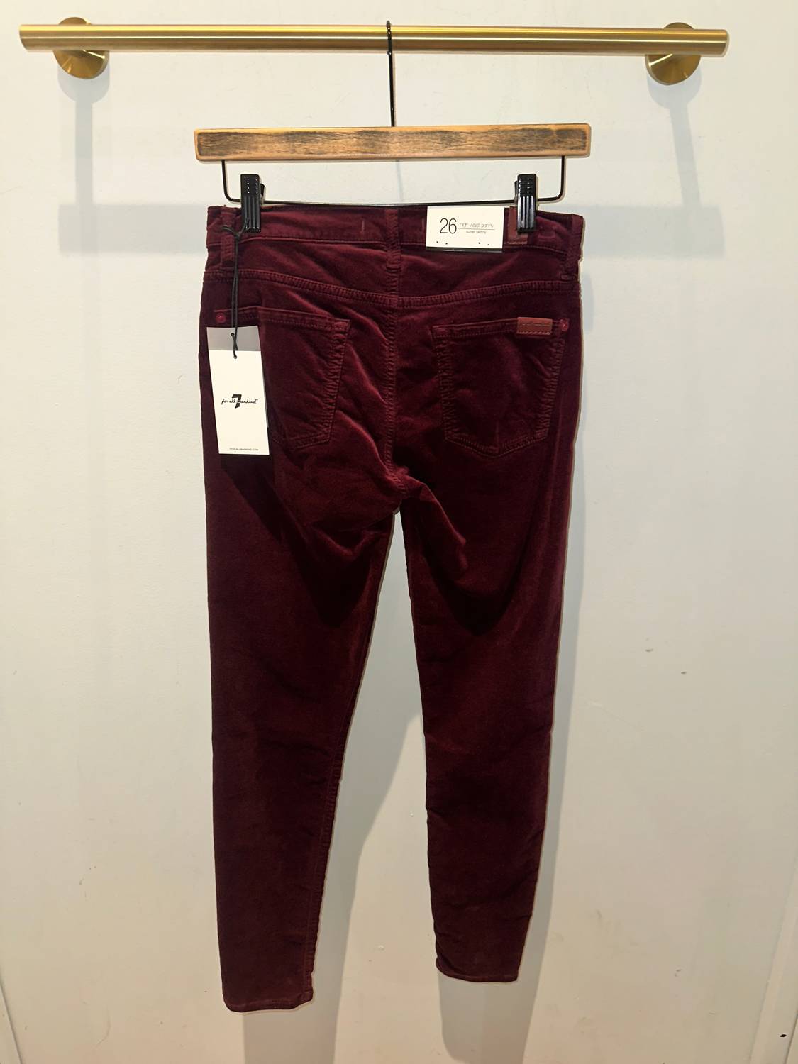 7 For All Mankind - Women's High Waist Skinny Pants