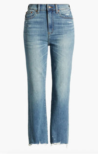 Daze - Shy Girl High Rise Crop Flare Jeans