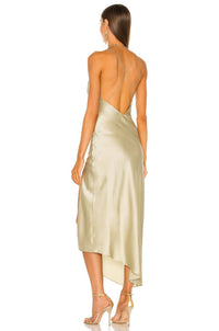 Ser.O.Ya - Emma Midi Silk Dress