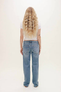 Oliver Logan - Winston Low Rise Wide Leg Jeans