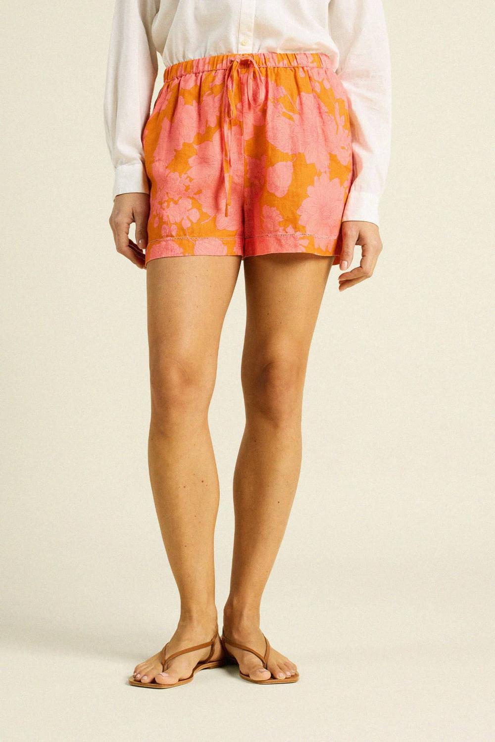 TROVATA Charlie Short in amberglow - women's shorts