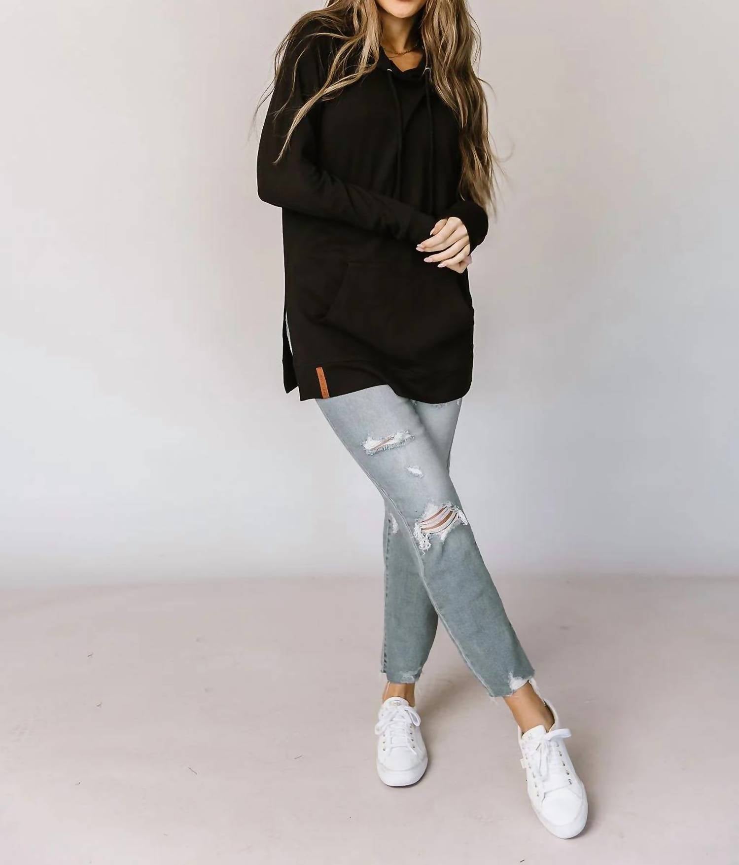 Ampersand Ave - Side Slit Hoodie