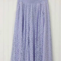 L&B Creations - Wide Leg Floral Lace Palazzo Pants