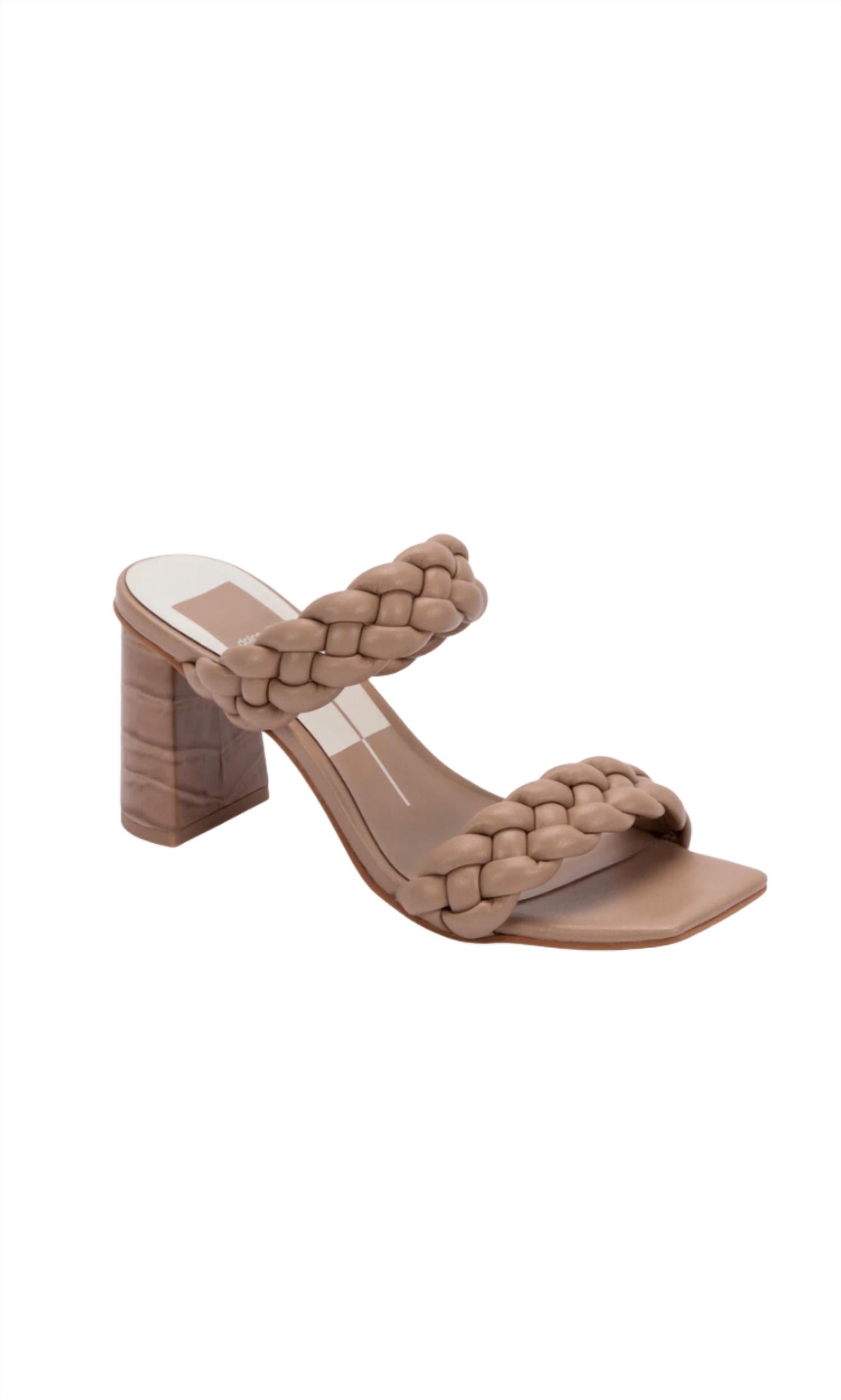 Dolce Vita - Women's Paily Braided Block Heels