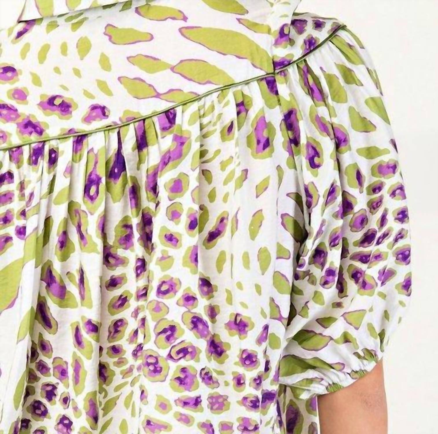 Gigio - Colorful Cowgirl Leopard Top