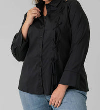 Finley - Lace Up Top