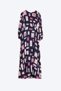 Vilagallo Erin Dress in cerillas - women's dress - alternate view