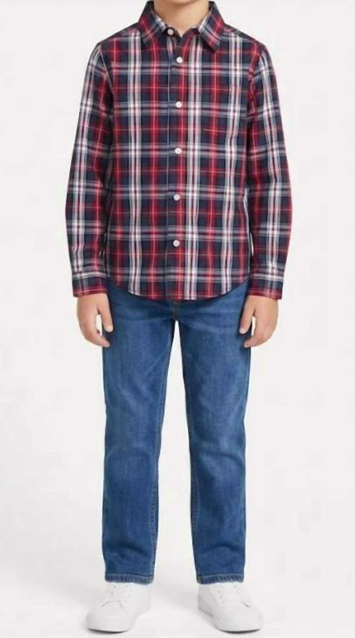 Gasoline - WOVEN COTTON SHIRT