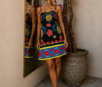 Meet Me In Santorini - Ionian Charm Shift Dress