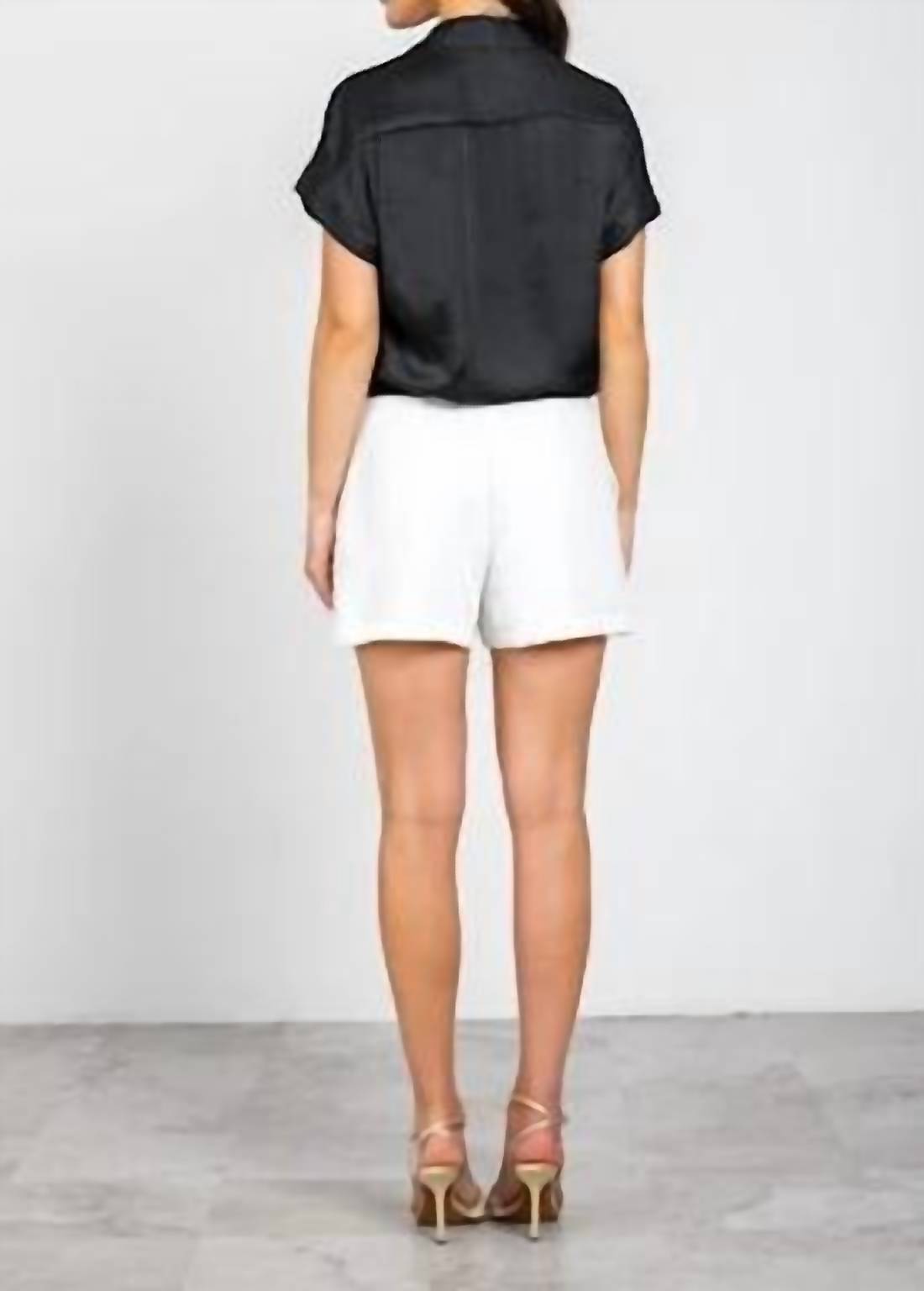 Lavender Brown - Caitlin Short Sleeve Top