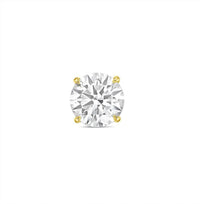 Diana M Jewels - 10.00 Cts Round Lab Grown Stud Earrings - Bold