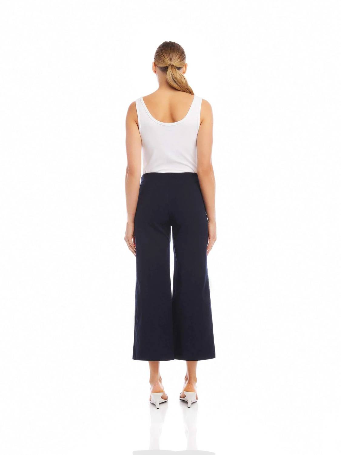 Fifteen Twenty - Wide Leg Cropped Pants