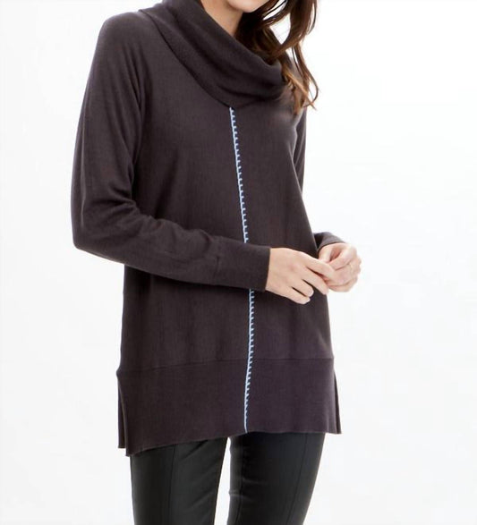 Orly - Detachable Cowl Neck Sweater