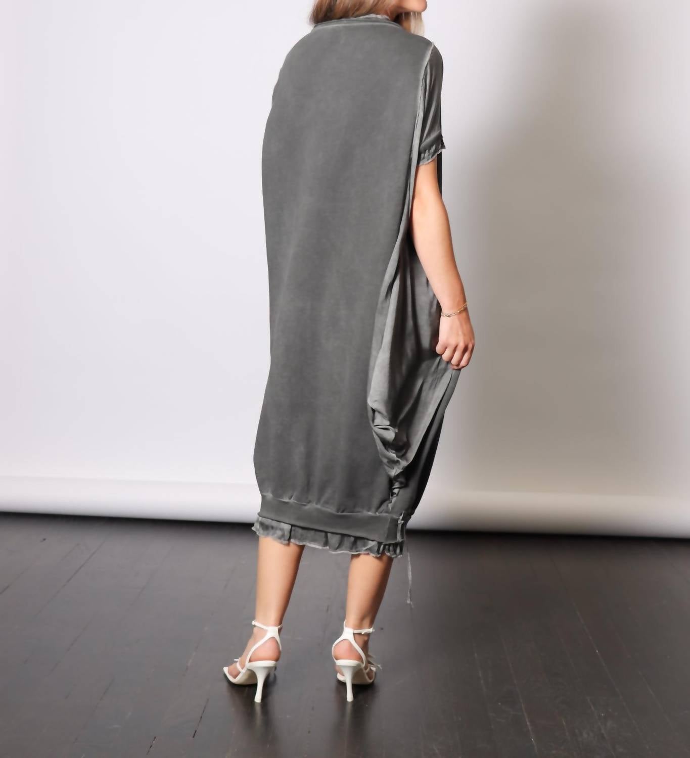 Sanctamuerte - Sweatshirt Midi Dress