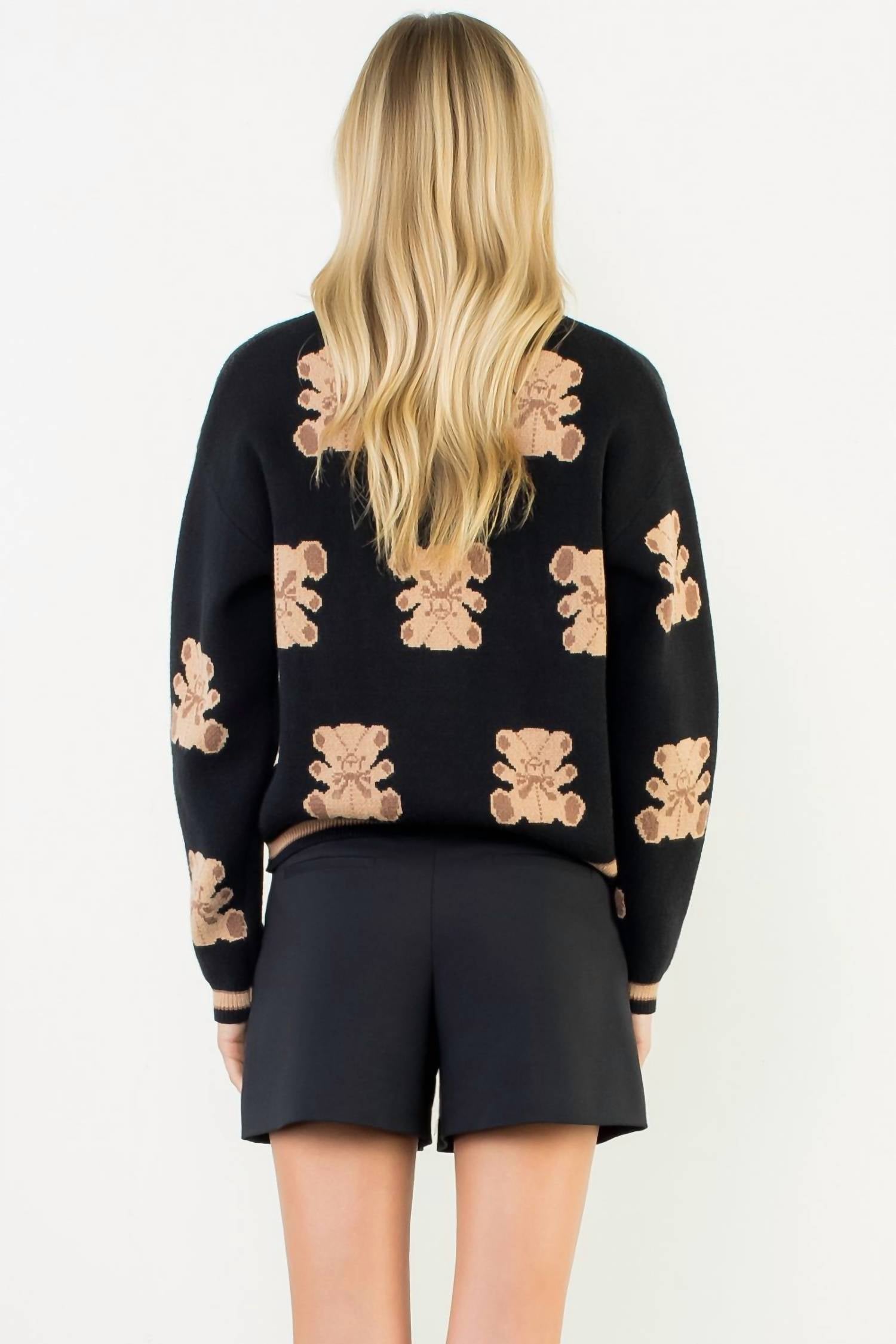 Thml - Teddy Bear Knit Cardigan