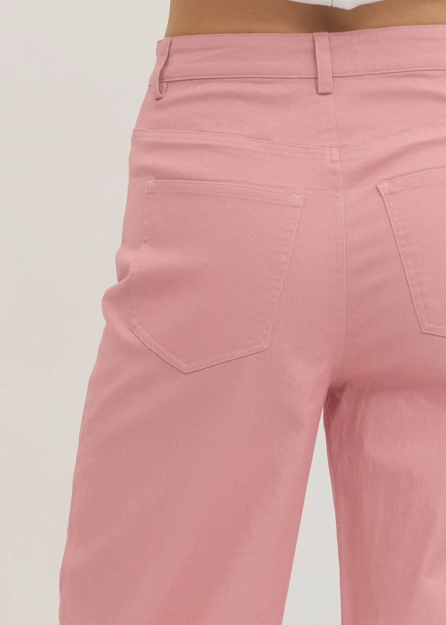 Entro - Blossom Scalloped Hem Pants