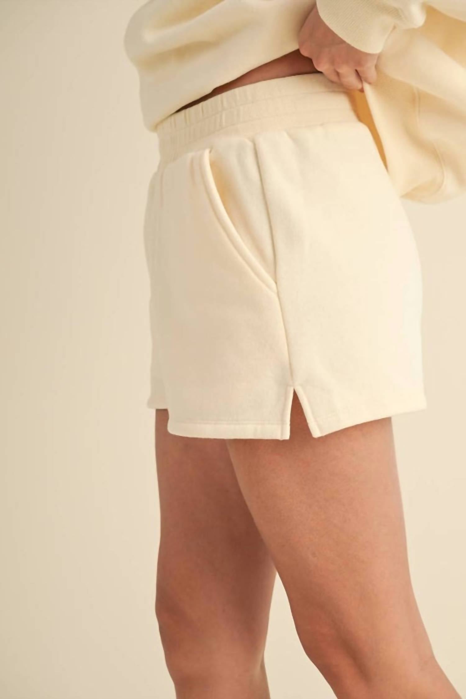 Kimberly C - Cozy Fleece Micro Sweatshorts