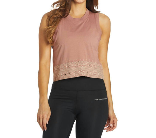 Spiritual Gangster - Box Crop Tank Top