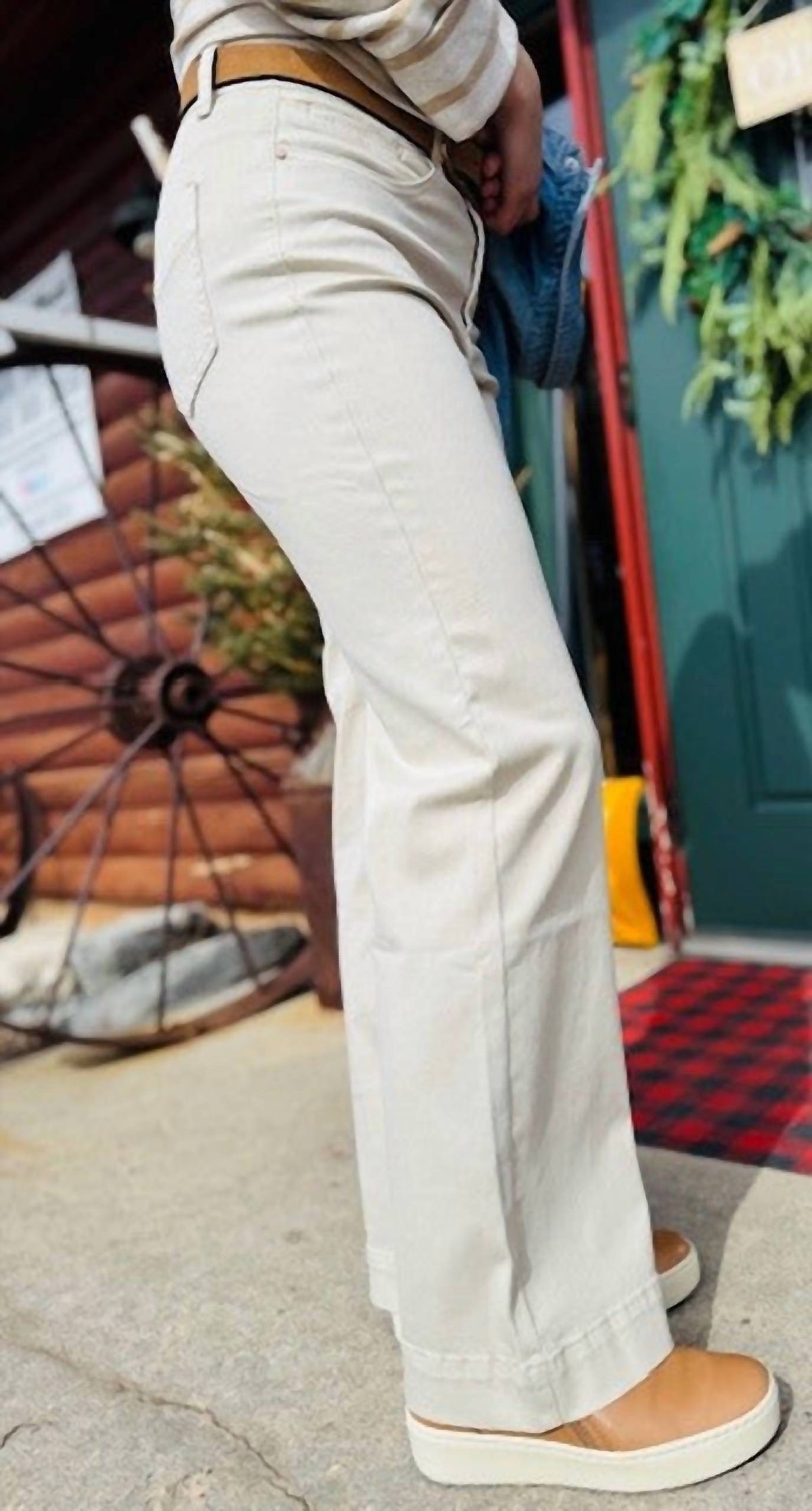 Tribal - Fly Front 5 Pocket Pant