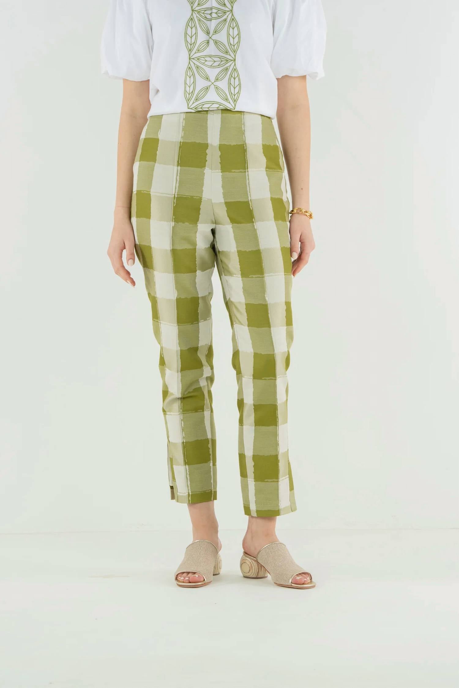 Emily Mccarthy - High Waisted Slim Pants