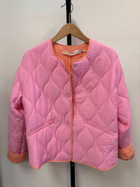Esqualo - Women's Quilted rose spring jacket