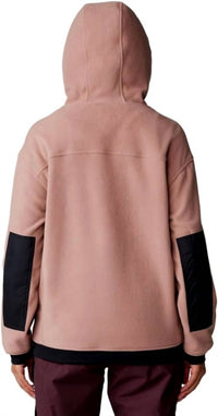 Mountain Hardwear Powder Maven Fleece Pullover Hoody in smokyquartz - women's top - view 4