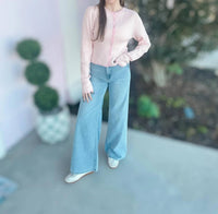 Thread & Supply - Taylor High Rise Wide Leg Denim Jeans