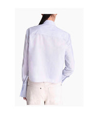 Twp - Patti Tie Neck Ruffle Shirt
