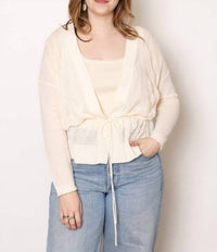 Sita Murt - Tie Waist Long Sleeves Jacket