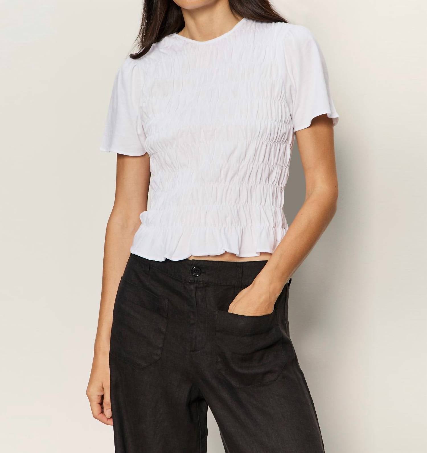 Sanctuary - Better Together Smocked Top