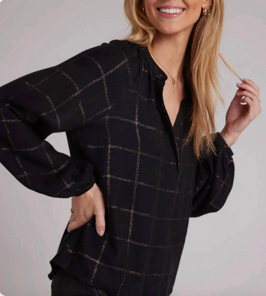 Bella Dahl - Long Sleeve Shirred Raglan Top