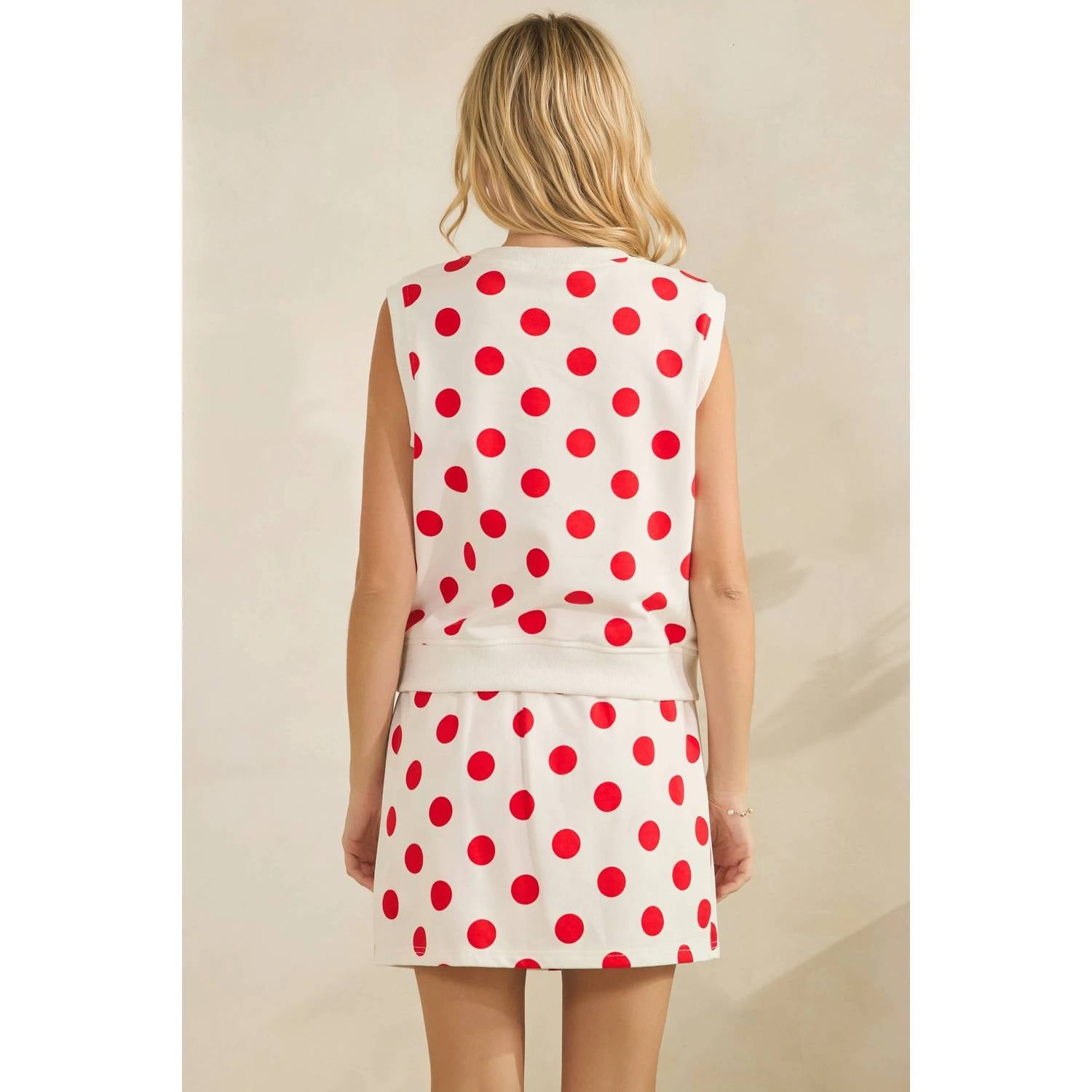 Veveret - Monroe Polka Dot Skort Set